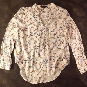 Velvet Heart Blouse Large Multi